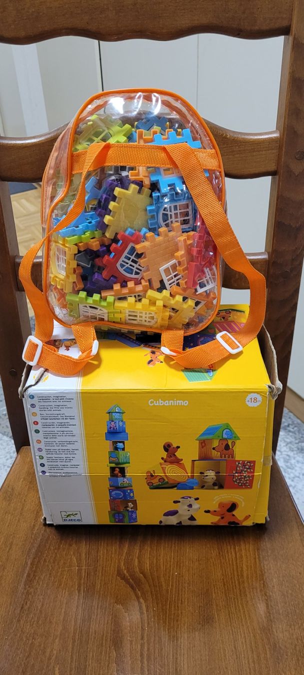 Kit di costruzioni: Cubanimo Djeco,  Deux Jeux de Construction – Nuovo (secondo la descrizione) da Vevey venduto da obi_n8zc