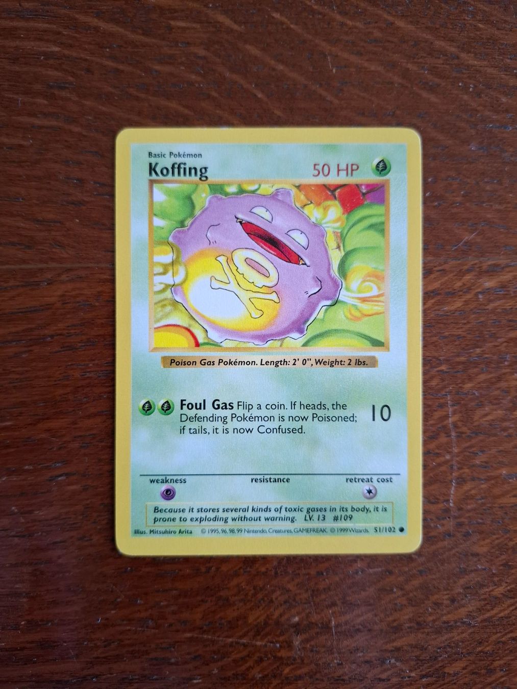 Pokémon Cartes à collectionner: Pokemon Koffing Base Set Shadowless 51/102 – D'occasion à Giornico par ale_lc8k