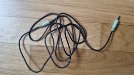 gebraucht: 3.5mm Audiokabel Klinke; 1.7m lang