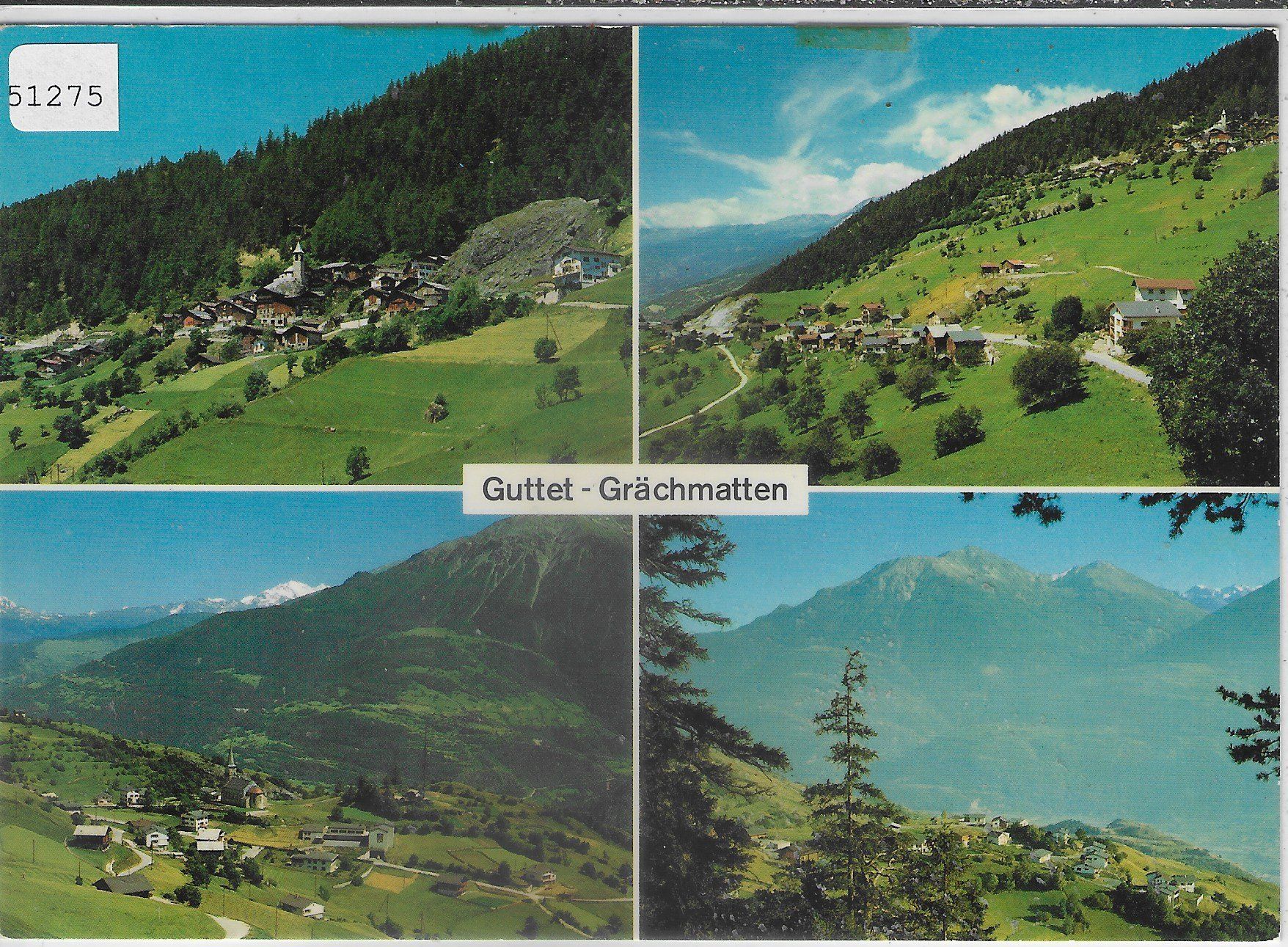Cartes postales: Guttet - Wiler - Grächenmatten – D'occasion à Ettingen par Kartenplanet