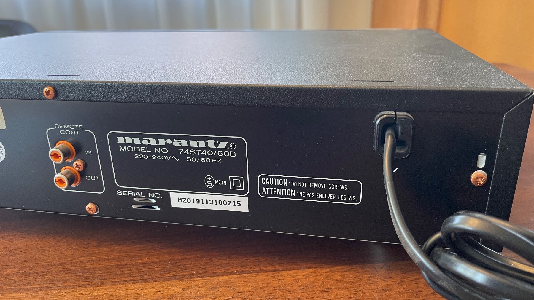 Marantz Radio: Marantz ST-40L AM/DM Stereo Tuner – Usato da Tagelswangen venduto da jboixt 2
