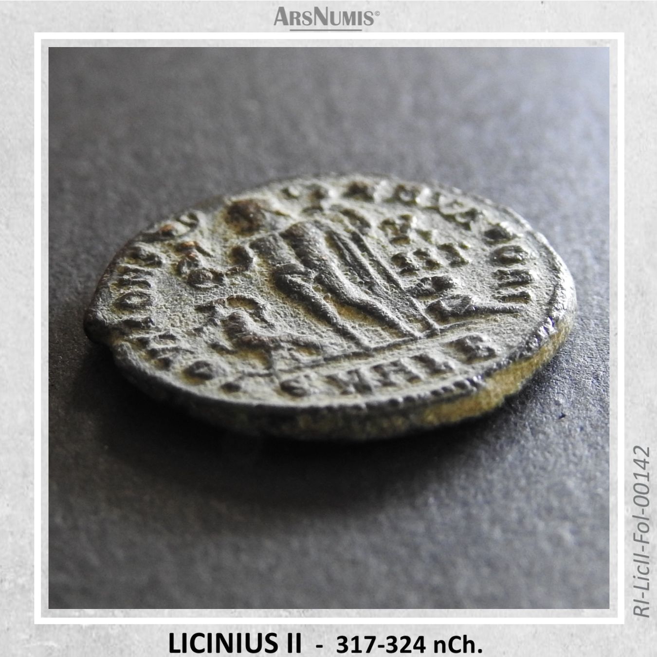Tutti le monete: Römische Münze - Licinius II – Usato da Oberwil b. Zug venduto da ArsNumis 3