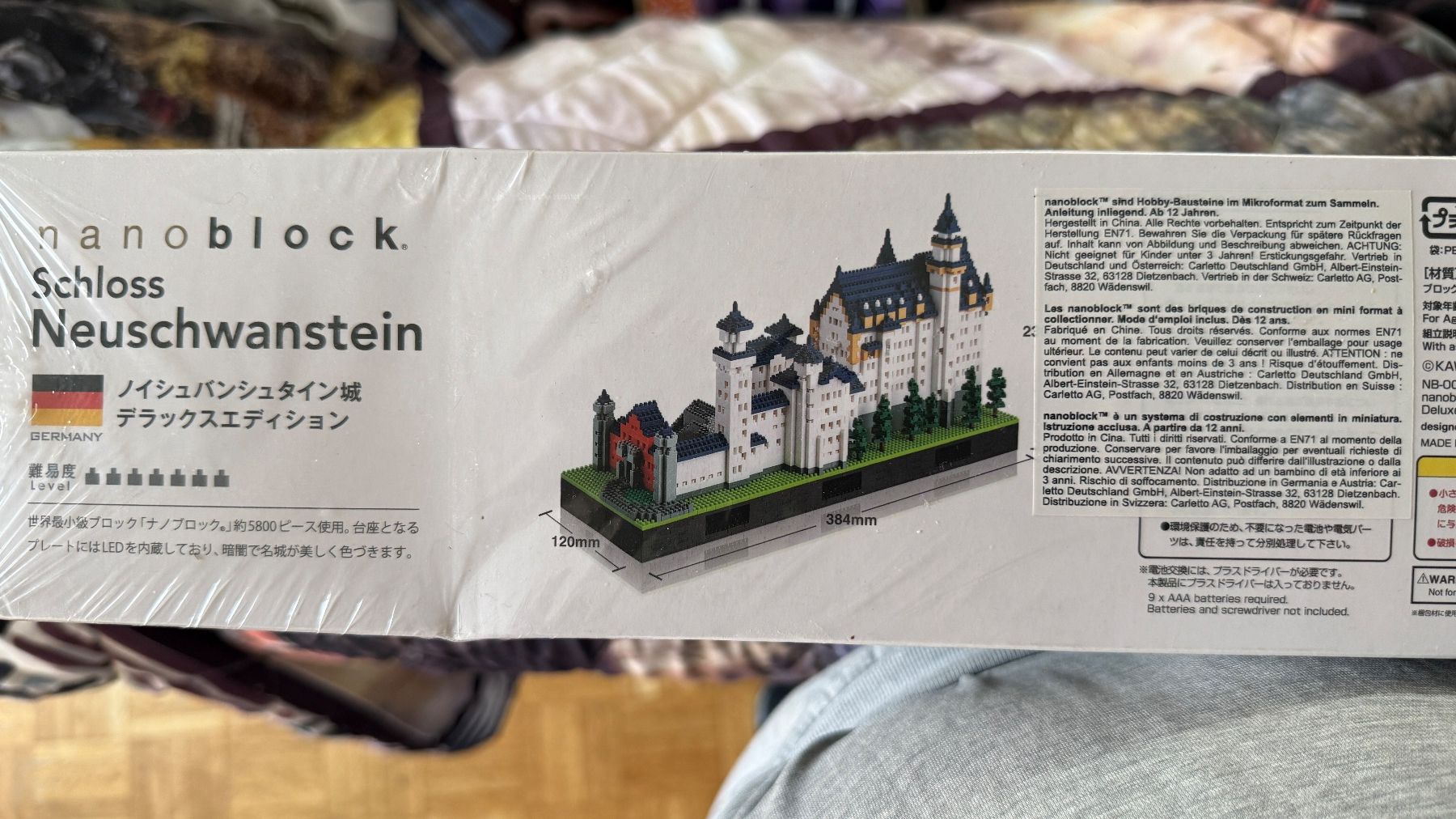 Nanoblock Kit di costruzioni: Schloss Neuschwanstein Nanoblock Delux – Nuovo e nell'imballaggio originale da Rüti ZH venduto da Meke 2