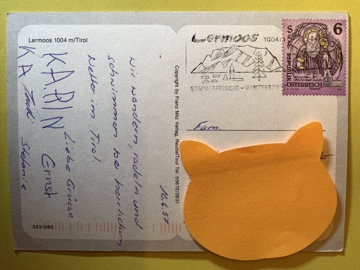 Ansichtskarten: AK von Lermoos – Gebraucht aus Rümlang von Kartenpost1 1