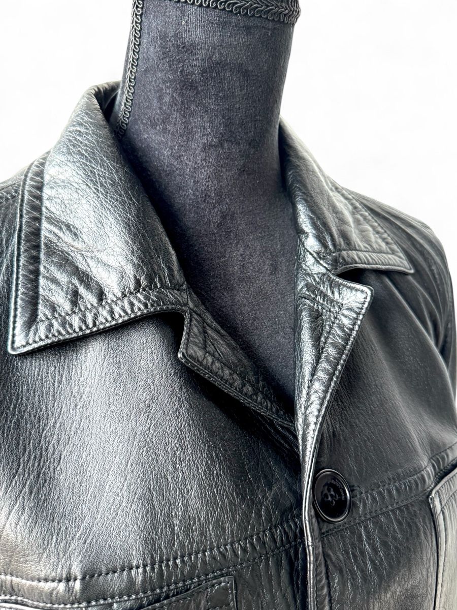 Saint Laurent Jacken: Saint Laurent Leder Jacke wie neu – Neu (gemäss Beschreibung) aus Kriens von hannaandkiko 9