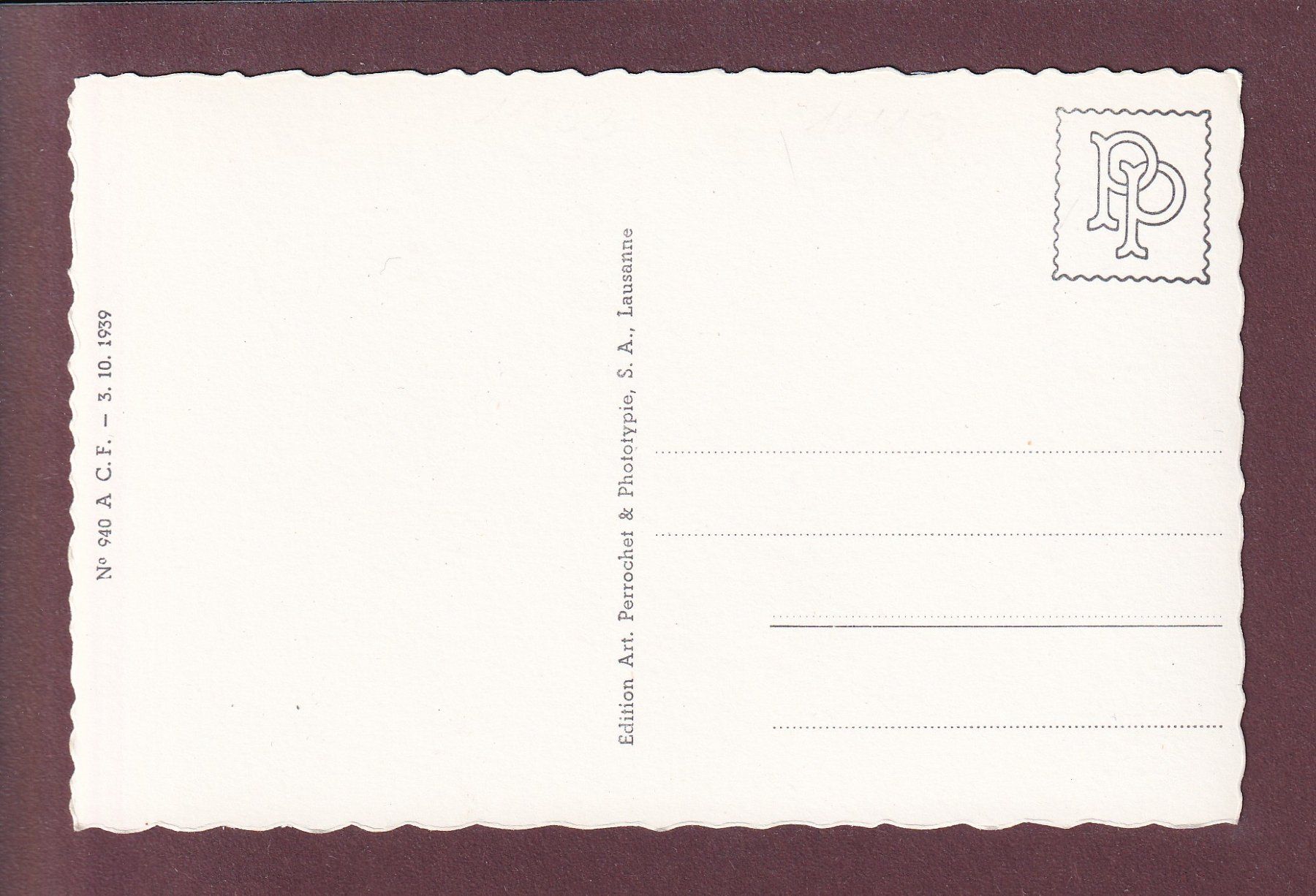 Cartoline postali: AROLES DU VESEVAY - Glacier du Trient – Usato da Pully venduto da nicecards 1