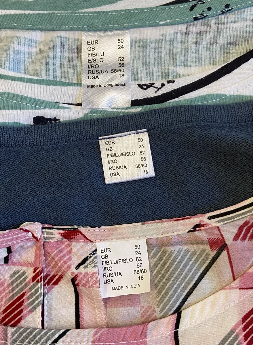Lotti di vestiti: Kleiderpaket Damen Sweet-Shirt, Pullover, Bluse Gr. 50 – Usato da Fislisbach venduto da KolibriSecondhand 6