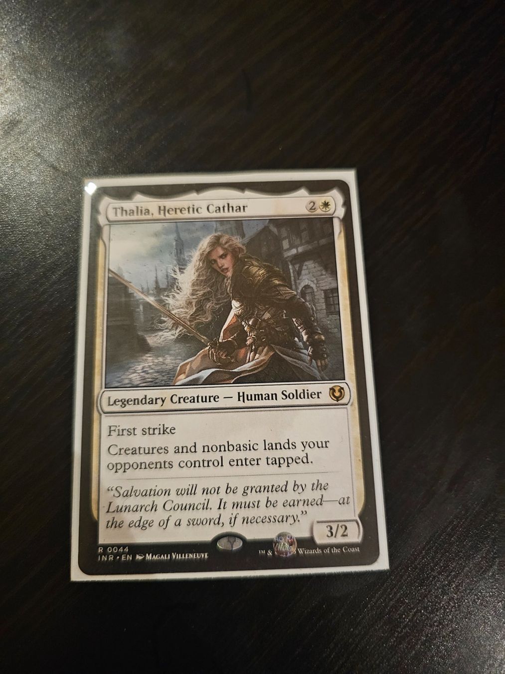 Magic The Gathering Carte collezionabili: Magic the Gathering: Thalia, Heretic Cathar – Nuovo (secondo la descrizione) da Läufelfingen venduto da struuub92