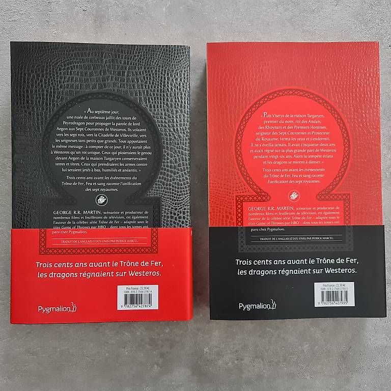 Libri: Feu et sang de George R. R. Martin  – Usato da L'Orient venduto da eug_pqj5 1