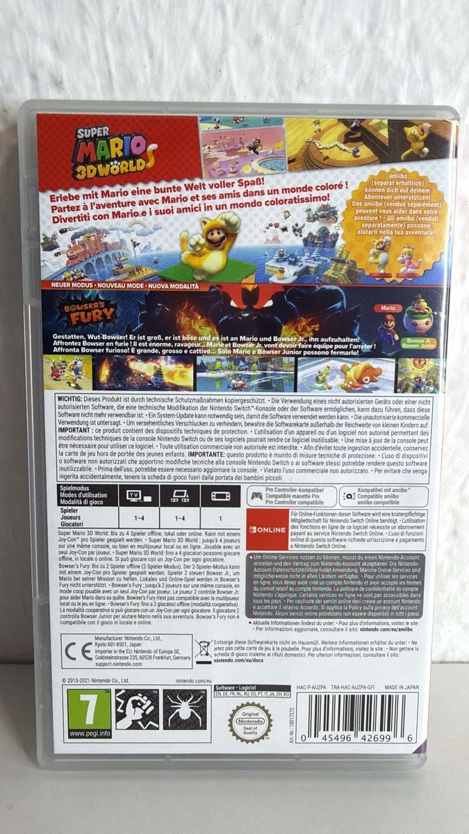 Nintendo Giochi: Super Mario 3D World + Bowser's Fury - Nintendo Switch! – Usato da Ehrendingen venduto da bubulence 1