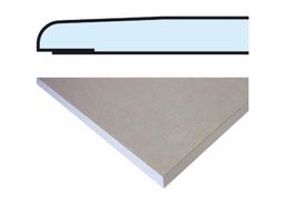 23 Stk. Knauf Bauplatte GKB, Kante HRAK, Gipskartonplatte