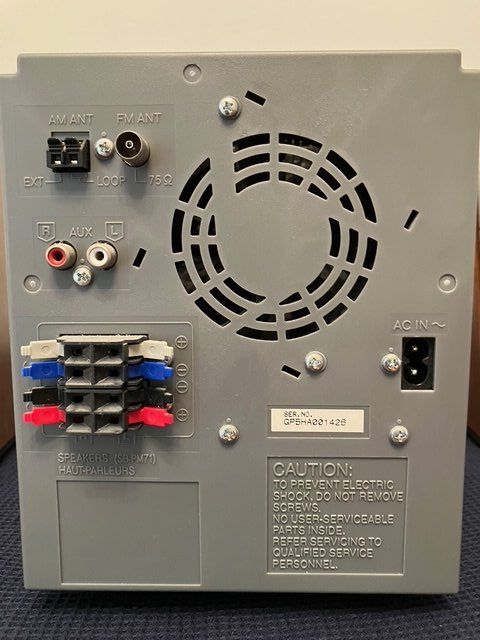 Panasonic Multimediaplayer & Streamer: CD-Wechsler, SD-Speicherkarte, Tuner, Cassette – Gebraucht aus Neuenhof von FrediA. 3