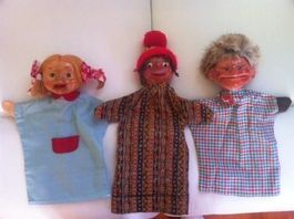 alte Kasperlifiguren