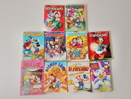 Lotto fumetti Topolino Walt Disney varie edizioni paperino