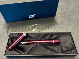 Montblanc - stylo-plume Meisterstück - Rouge bordeaux