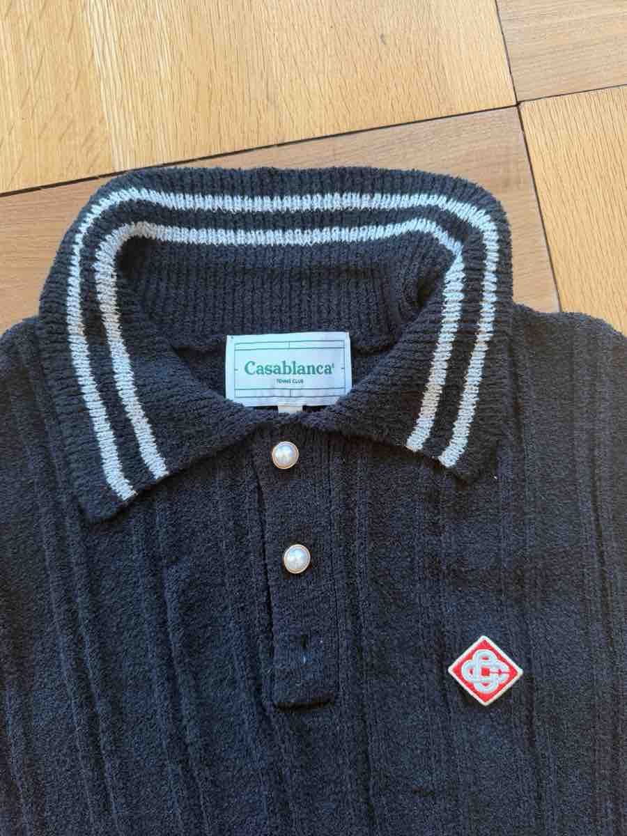 Magliette Polo: Casablanca Polo schwarz Grösse S – Usato da Zürich venduto da lee_h7x7