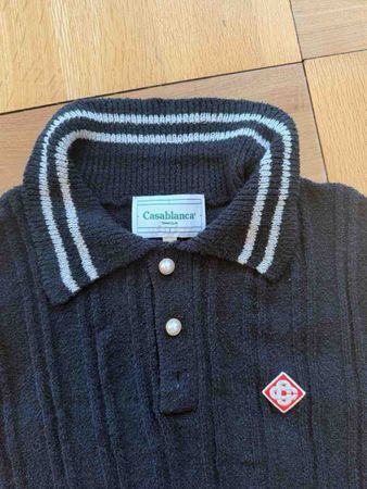 Casablanca Polo schwarz Grösse S
