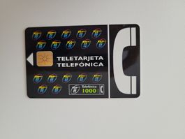 Telefonkarte Spanien