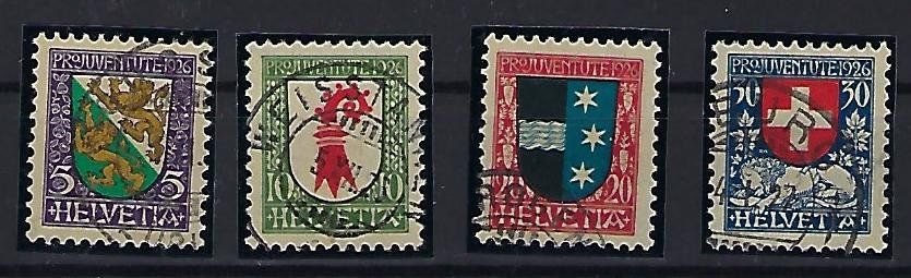 Tutti i francobolli: 1926  Pro Juventute gestempelt  14112 – Usato da Lunden venduto da Animus999