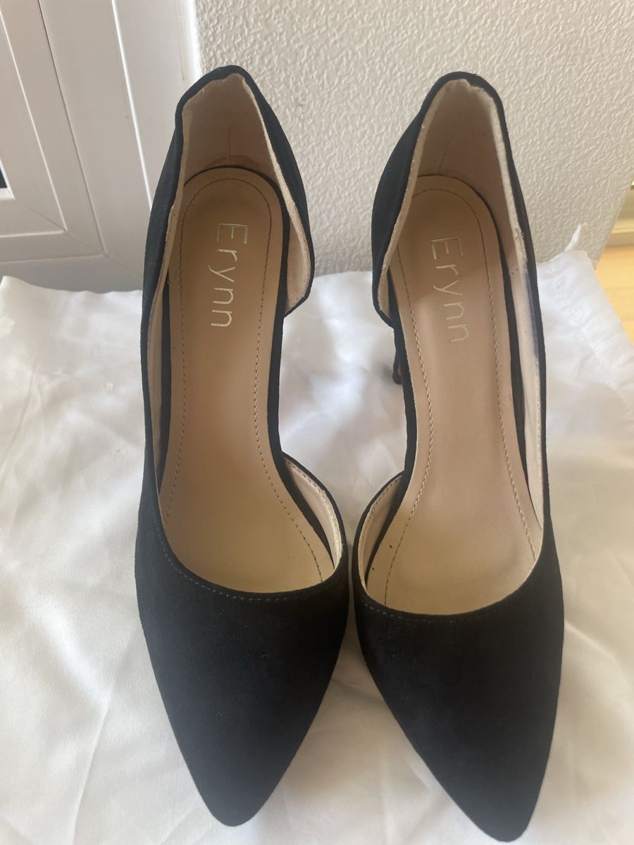 Scarpe da donna: Schwarze Erynn Pumps Gr.36. Wildlederoptik – Nuovo (secondo la descrizione) da Winterthur venduto da Lili3435