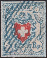 17II (Rayon I) T.16 C2-RO, sehr schönes Stück +blaue RAUTE