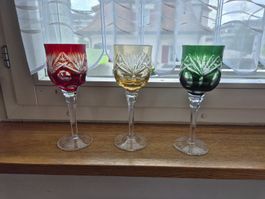 Edles Kristallglas, Handgeschliffen ab 35 CHF PRO STK