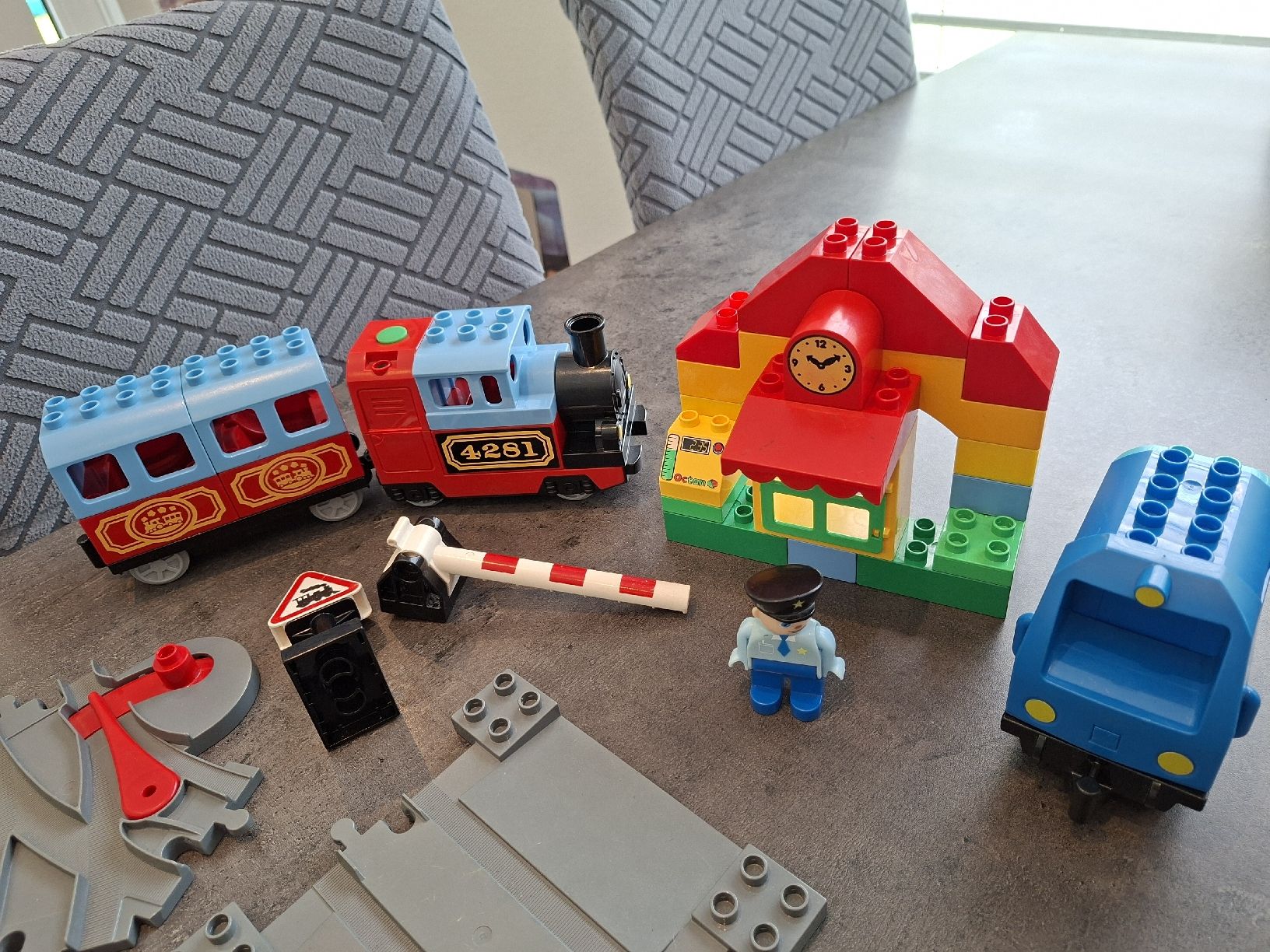 Lego Jouets: lego duplo Zug Eisenbahn – D'occasion à Baltschieder par schpasci 1