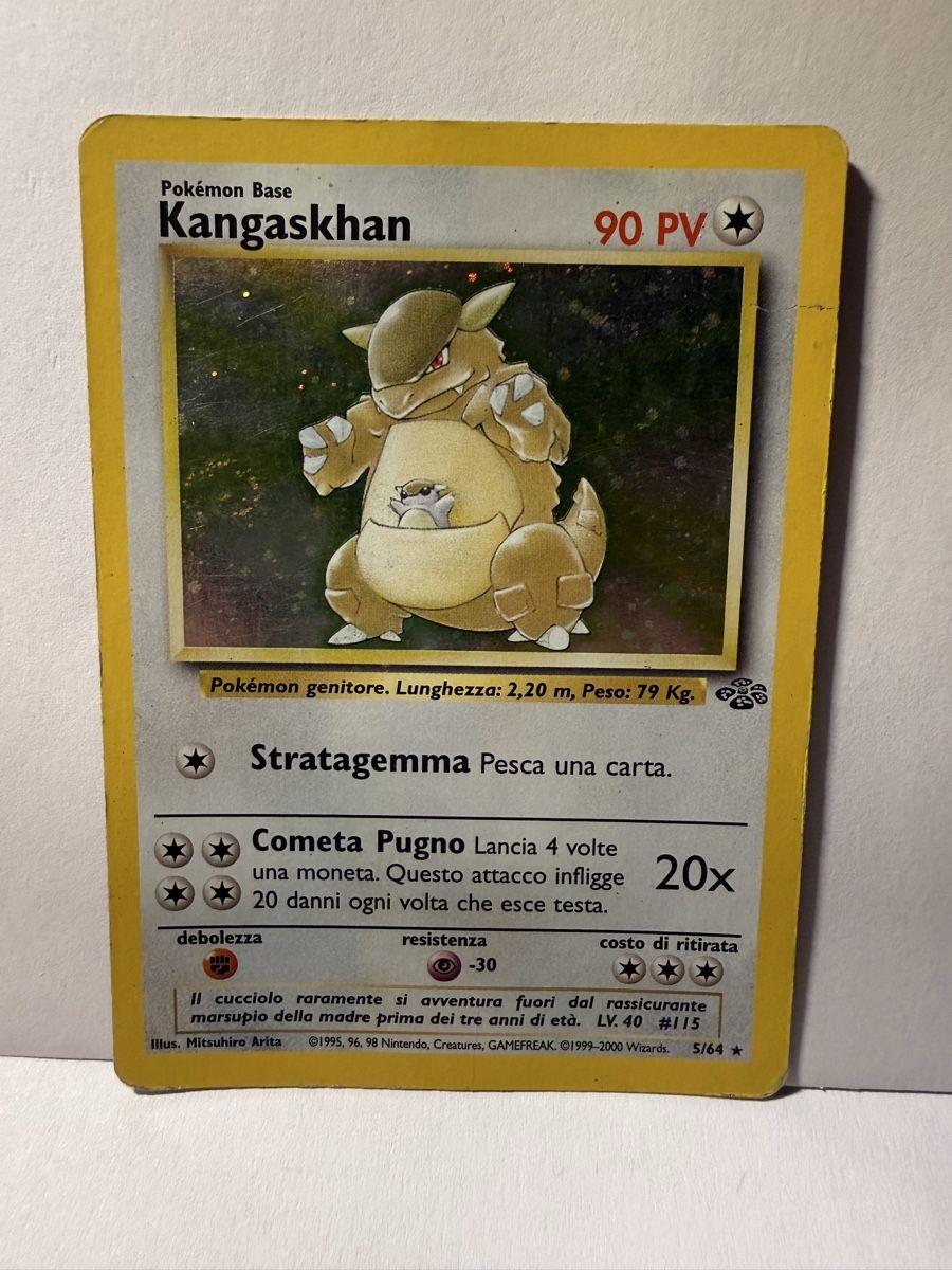 Pokémon Carte collezionabili: Kangaskhan Jungle 05/64 DMG – Usato da Lugano venduto da ktm_7jr7