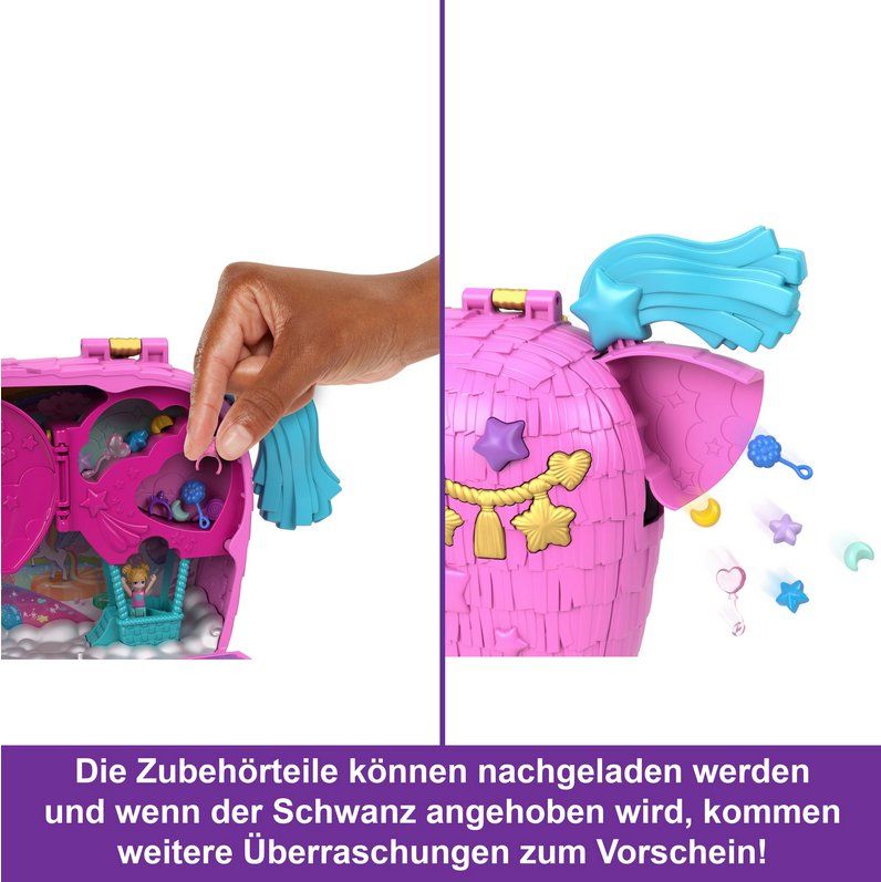 Polly Pocket Giocattoli: Polly Pocket Einhorn Party Spielset – Nuovo e nell'imballaggio originale da Oensingen venduto da Liquidations-Shop 1