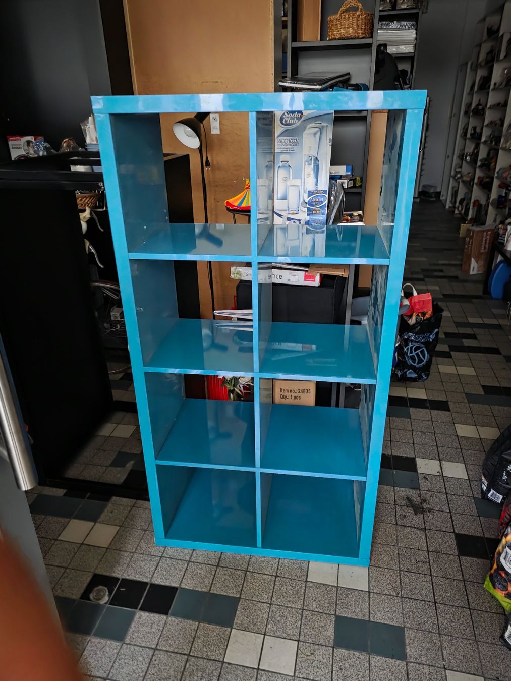 Ikea Scaffali: Türkis Farbernes Ikea Kallax – Usato da Wikon venduto da _mc_speedy_