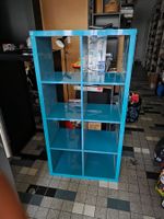 Türkis Farbernes Ikea Kallax