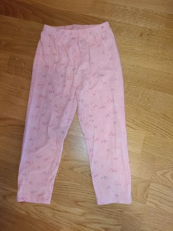 Mädchen Hose Pink geblümt Grösse 100 gut erhalten