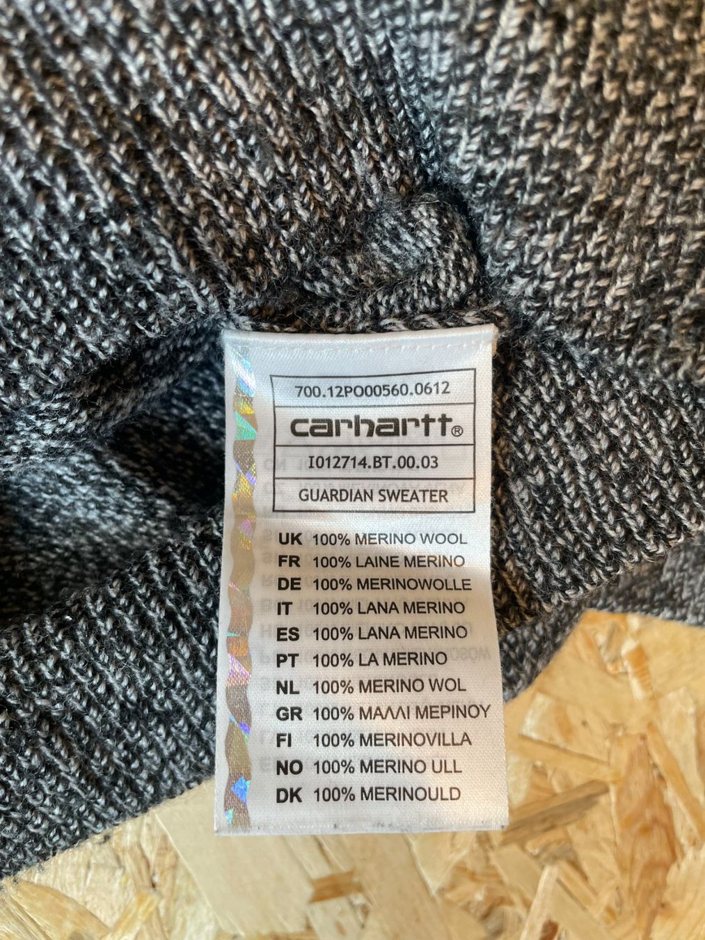 Carhartt Maglioni & Felpe: Carhartt Guardian Merino Wollpullover, Grösse L – Usato da Burgistein venduto da Manoshi 3