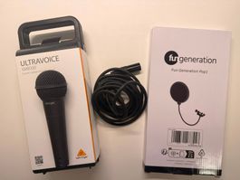 Behringer XM8500 Mikrofon + XLR Kabel + Popfilter Set