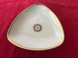 Aschenteller Porzellan Langenthal Rotary International 1963