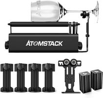 ATOMSTACK R3 Pro Laser-Rotationswalzen-Set mit Stützsäule