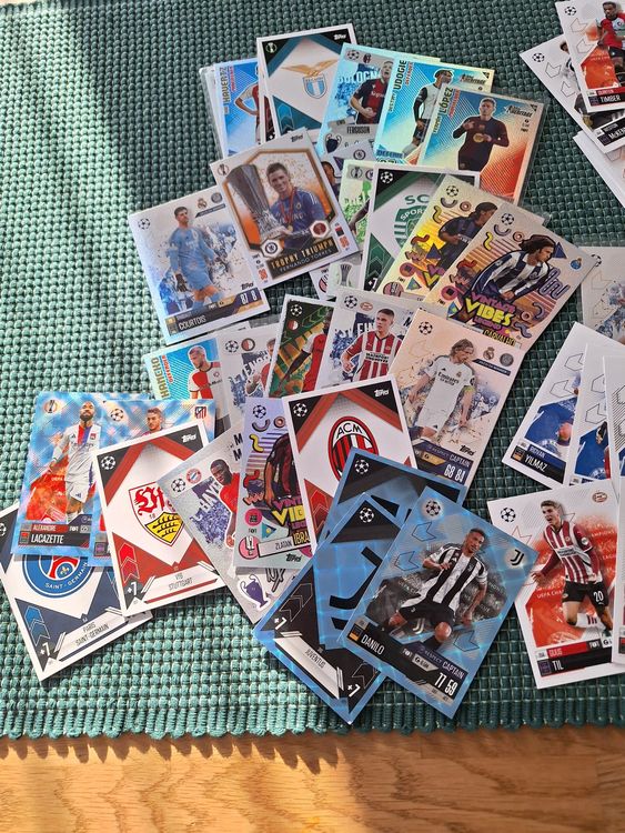 Topps Carte collezionabili: Lot Topps Match Attax Trading Card Game 2024/25 Viele Karten – Usato da Sissach venduto da luvama 2
