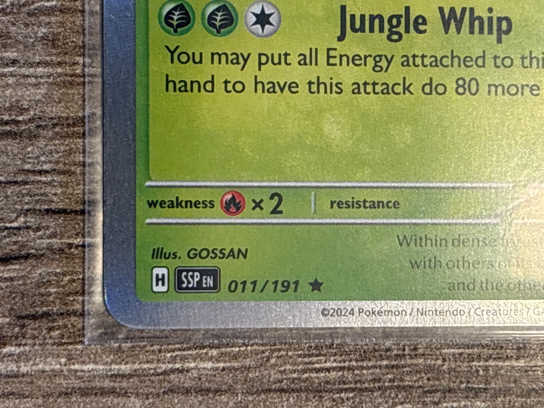 Pokémon Carte collezionabili: Zarude SSP EN NM Holo – Usato da Frutigen venduto da swissTCGworld 1