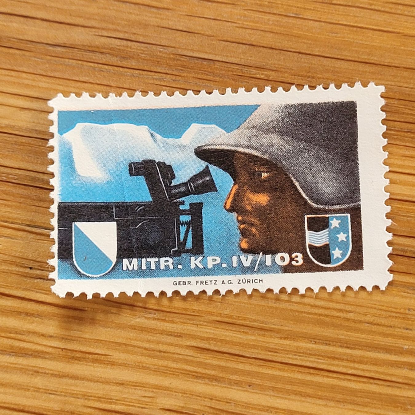 Tutti i francobolli: Soldaten Marke Timbre Soldat – Usato da Biel/Bienne venduto da Destockweb