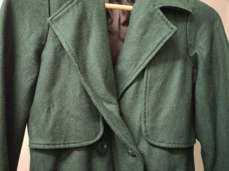 Toller kurzer dunkelgrüner Blazer von Kilt, Gr. 34/36
