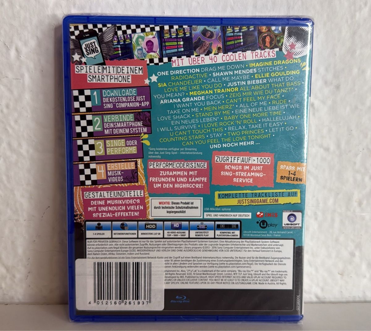 Sony Giochi: PS4/PS5 Game Just Sing - BRAND NEW - UNOPENED! – Nuovo e nell'imballaggio originale da Ehrendingen venduto da bubulence 1
