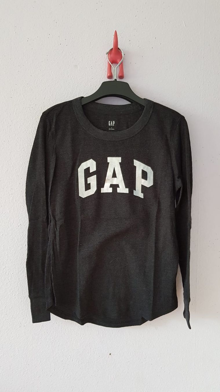 Gap Pullover & Sweatshirts: Pull GAP gris chiné Taille L – Neu (gemäss Beschreibung) aus Versoix von aline_b