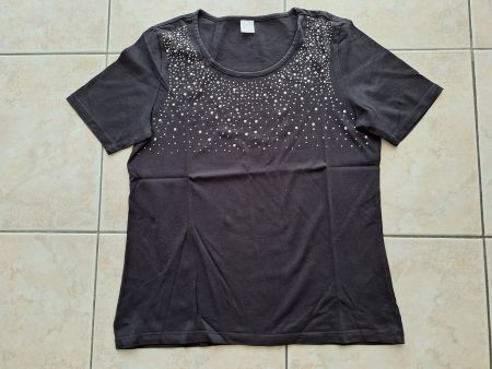Damen T-Shirt Gr. 38, schwarz