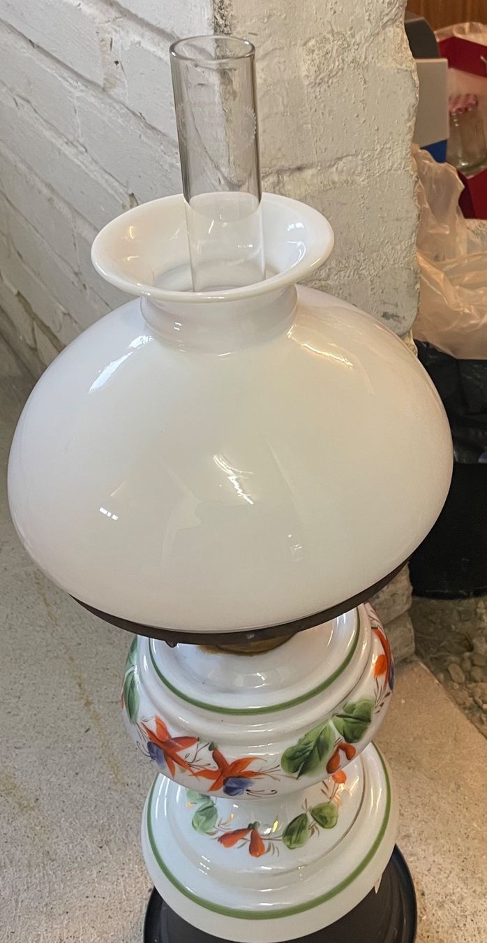 Lampade: Petrollampe gebraucht, dekorativ – Usato da Wädenswil venduto da pegli17