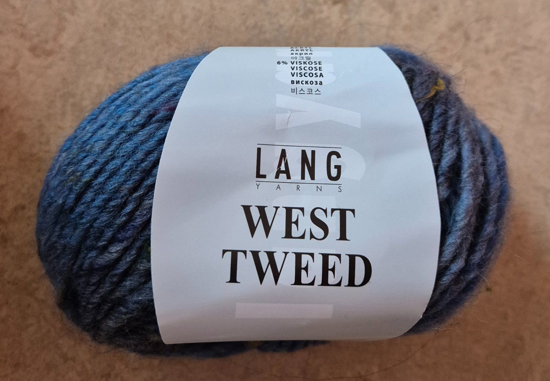 Wolle: Wolle West Tweed – Neu und originalverpackt aus Rotkreuz von Basana2 1