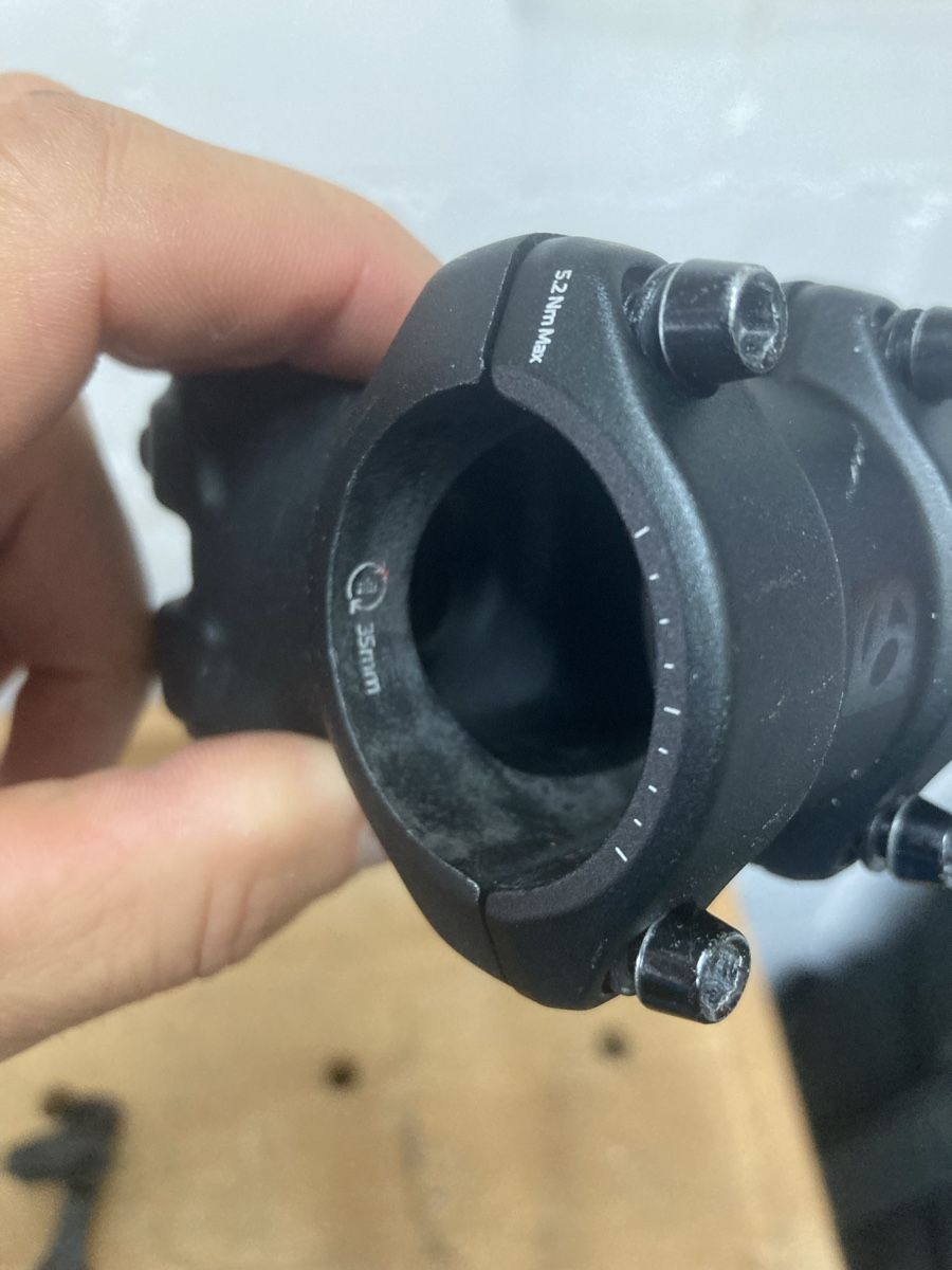 Ersatzteile: Vorbau 50mm/35mm Klemmdurchmesser – Gebraucht aus Männedorf von nprace 2