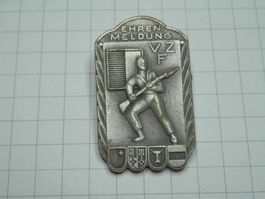 Medaille Ehrenmeldung  VZF mit Nadel von Kramer Neuchatel