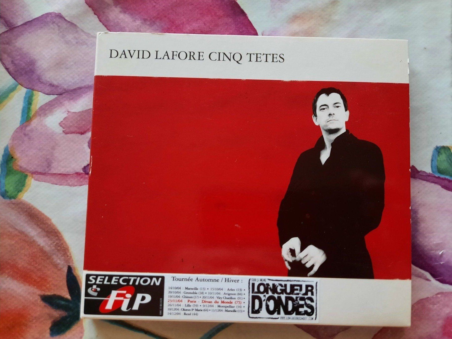 CDs: CD David Lafore - Cinq têtes – D'occasion à Pully par bro_n52j
