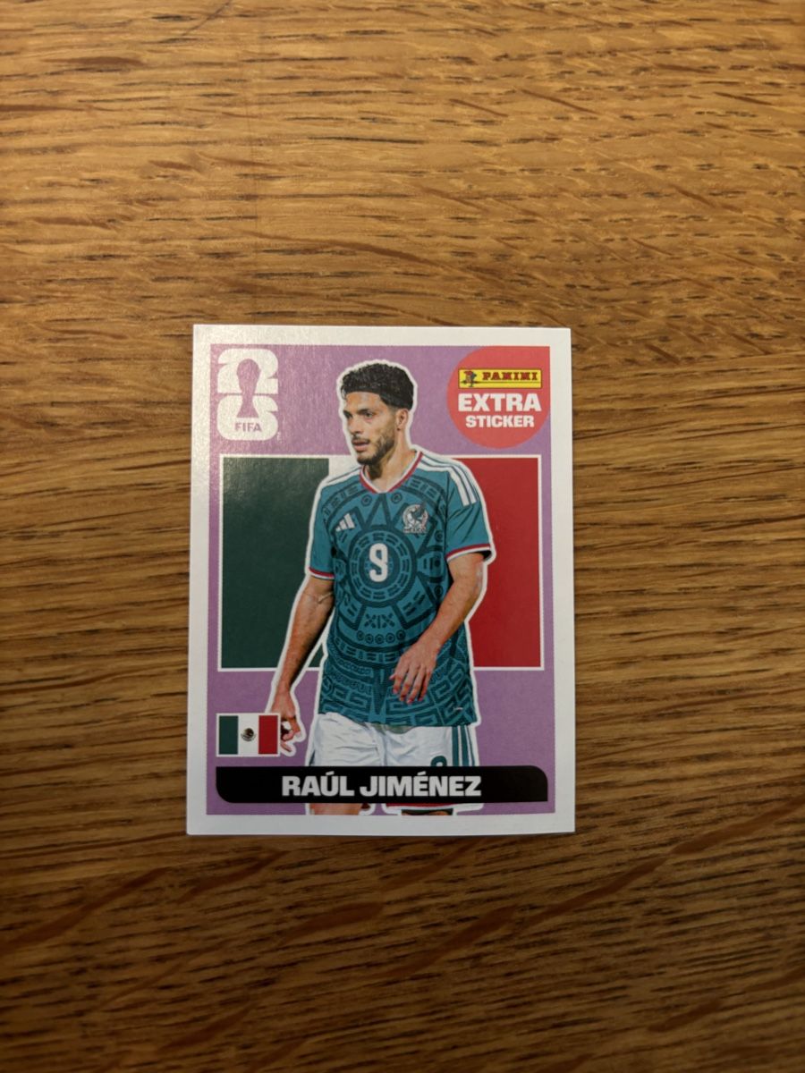 Panini Carte collezionabili: Raúl Jiménez (Extra Sticker) – Nuovo (secondo la descrizione) da Chur venduto da Eyspi