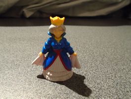 Chips-Figur Königin, blau/weisses Kleid
